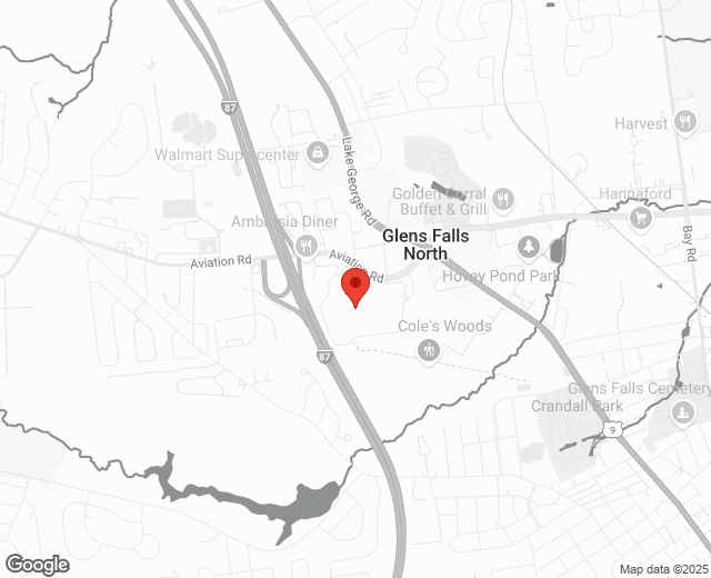 map of the area